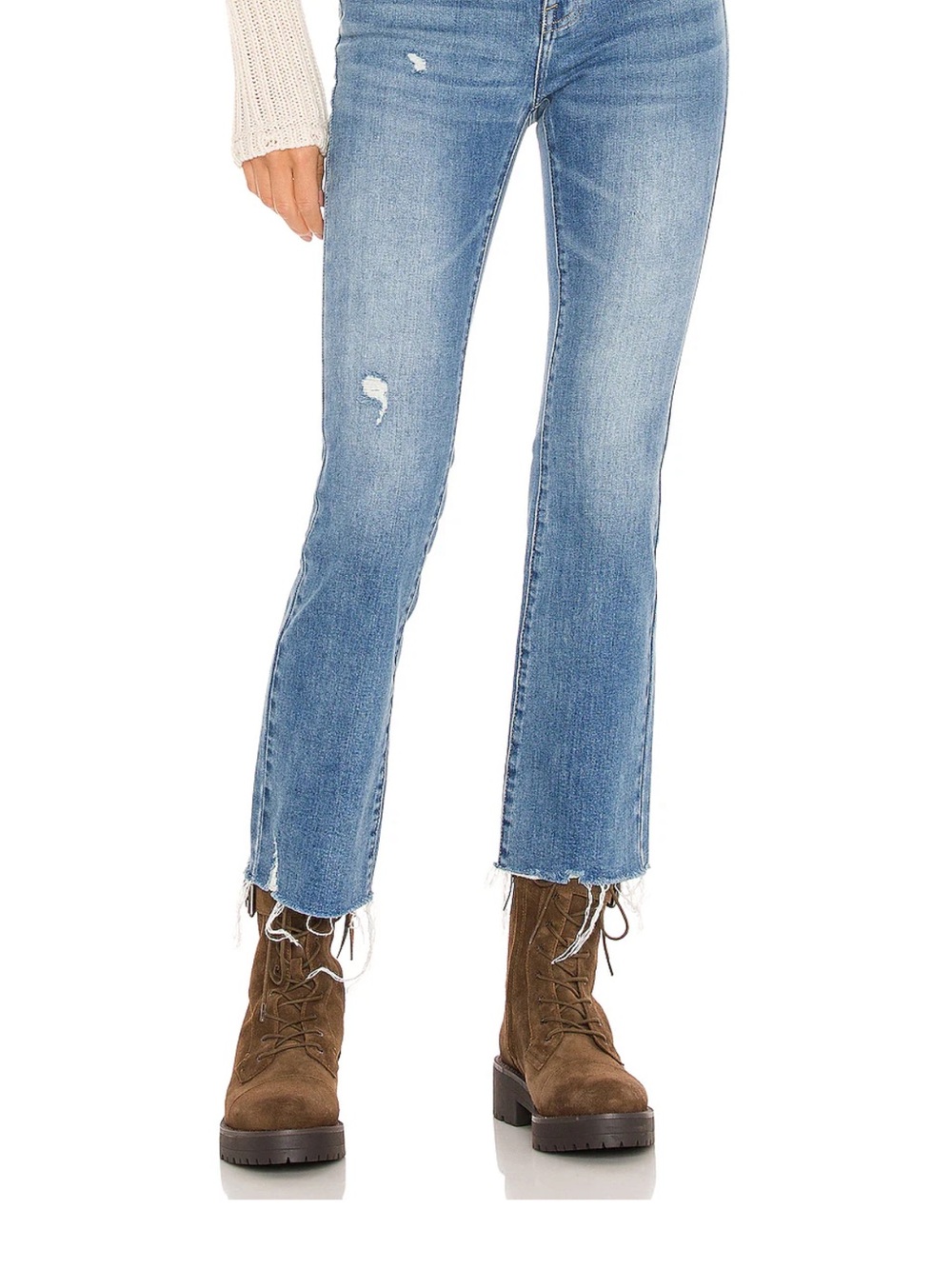 pistola Light Blue Distressed Jeans